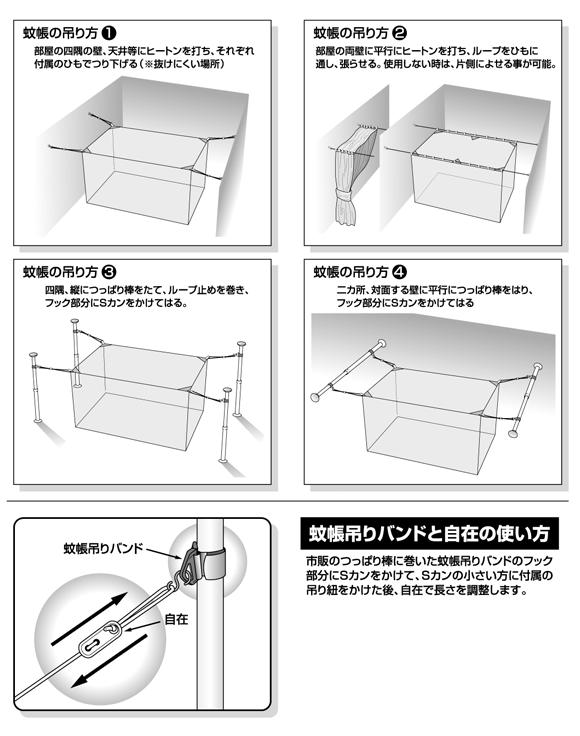 花粉対策用蚊帳(かや)スクリーンシェルター