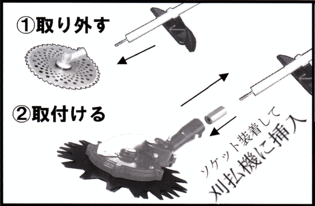 ネット取扱店 N-830 草刈丸 農業用 ENTEIDRICOCAMPANO