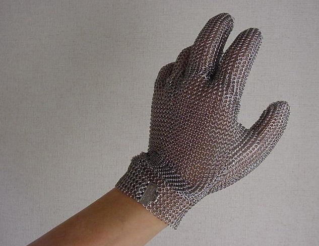 ニロフレックス niroflex 2000ステンレスメッシュ手袋 5本指 